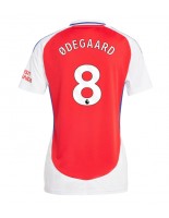 Arsenal Martin Odegaard #8 Domácí Dres pro Dámské 2024-25 Krátký Rukáv